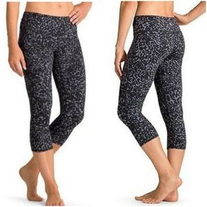 Athleta Leopard Print Chaturanga Capri